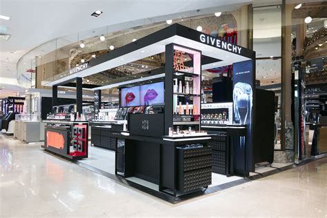 Givenchy Galeries Lafayette Haussmann Store in Paris.